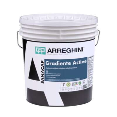 GRADIENTE ACTIVE – Idropittura termoisolante anticondensa antimuffa per interno