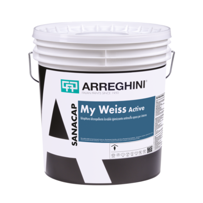 My Weiss Active Idropittura idrorepellente lavabile antimuffa opaca per interno