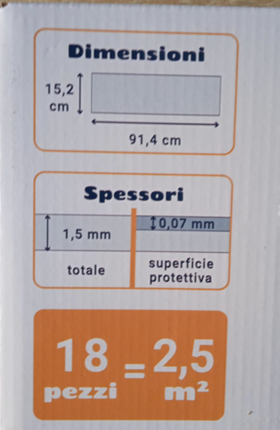 Sticko listelli adesivi in lvt - immagine 3