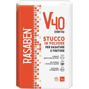 STUCCO POLVERE INTERNO V40 K2 RASABEN