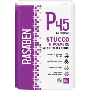 STUCCO POLVERE CARTONGESSO P45 K2 RASABEN