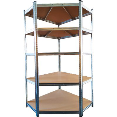 SCAFFALE KIT 5 RIPIANI ANGOLARE WORKIT