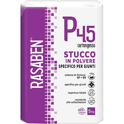 STUCCO POLVERE CARTONGESSO P45 K2 RASABEN